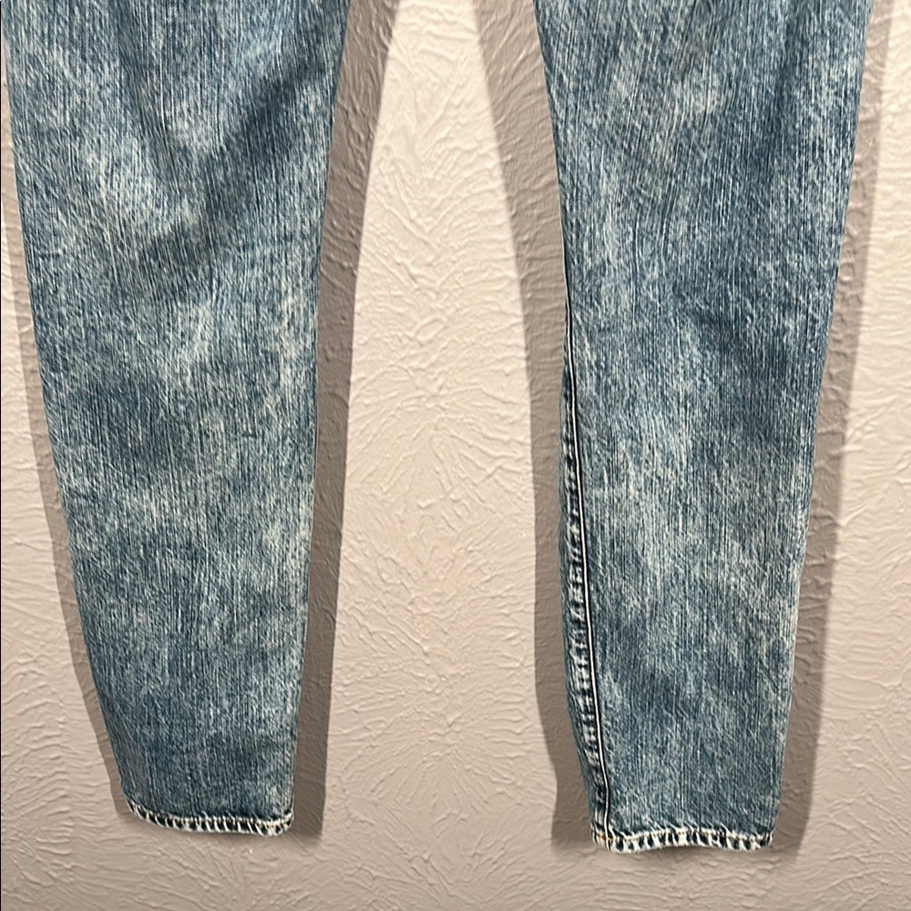 Denim & Supply Ralph Lauren Distressed Skinny Boyfriend Blue Jeans Size 26 - Picture 11 of 12